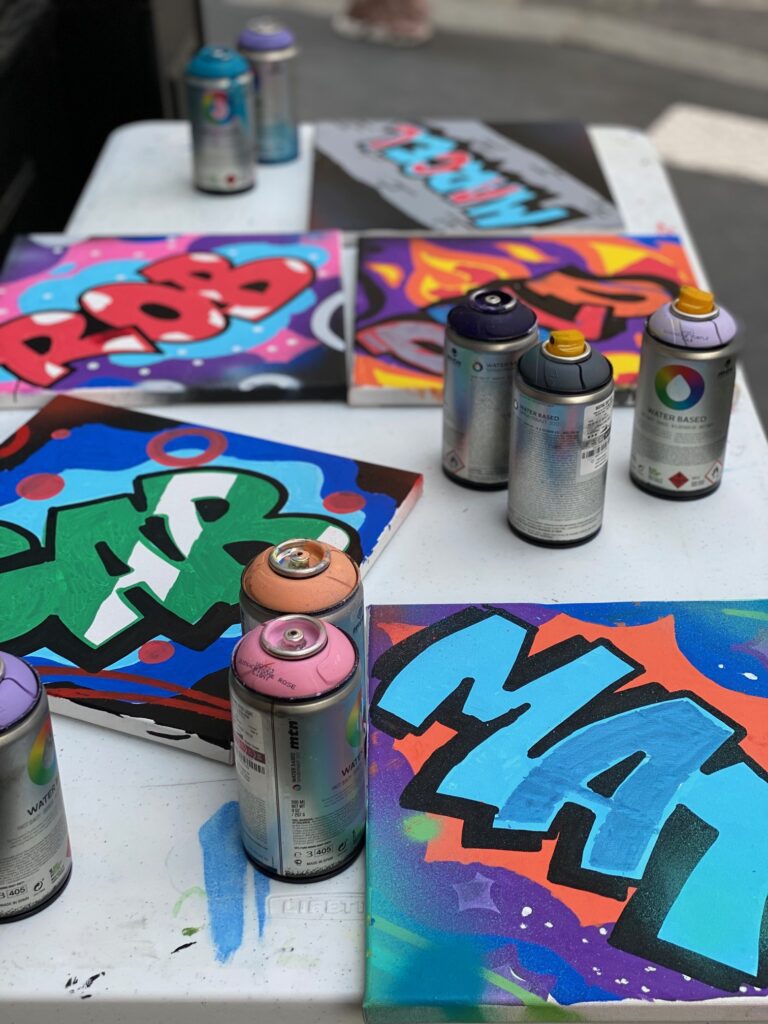 stage graffiti